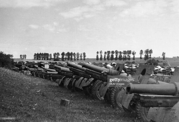 Operation Barbarossa: Most likely photo of Russian equipment that fell into German hands in early days of the war ca. 1941. (Photo by: HUM Images/Universal Images Group via Getty Images)